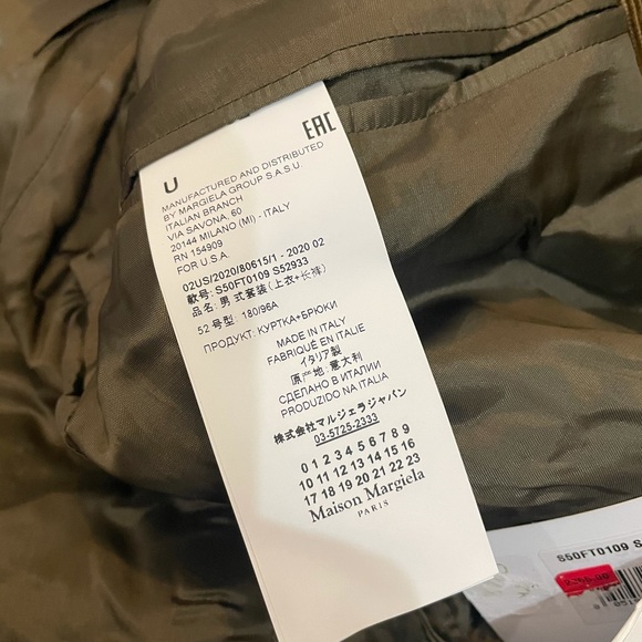 Maison Margiela Brown Corduroy Jacket Sz 52 / 42 US - Picture 8 of 10